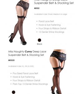 Miss Naughty - Plus Size Hosiery Catalog